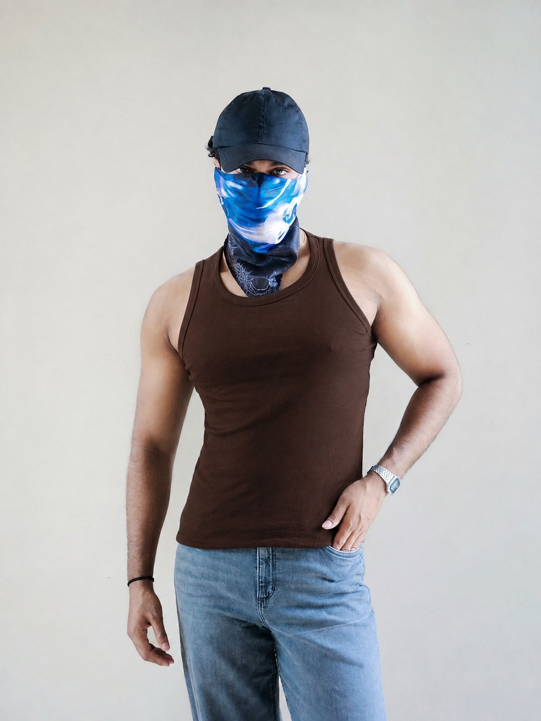 Tank top dark coffee