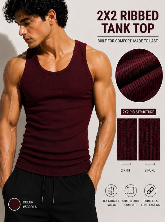 Tank top Maroon